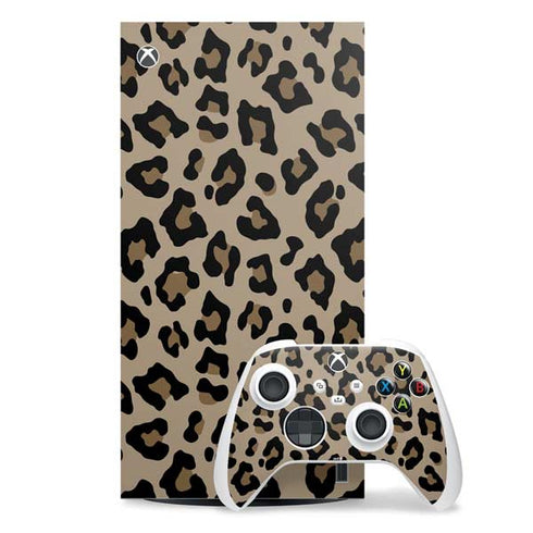Leopard Print Xbox Series X Skins